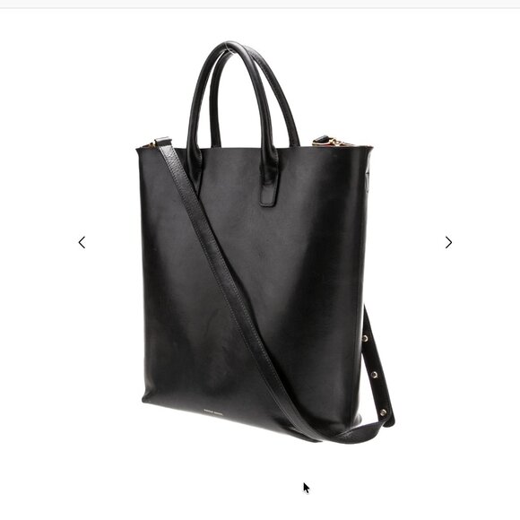Mansur Gavriel Leather Bucket Bag - Picture 1 of 6